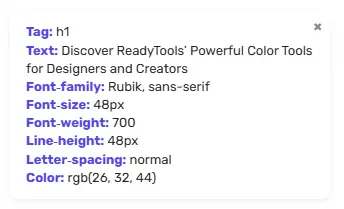Font Analyzer