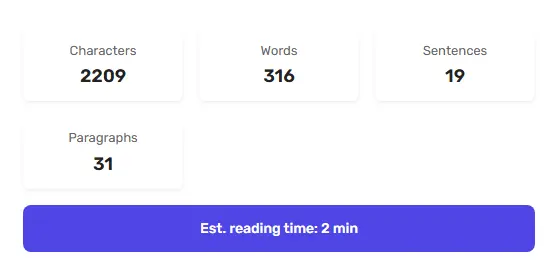 Text Analyzer
